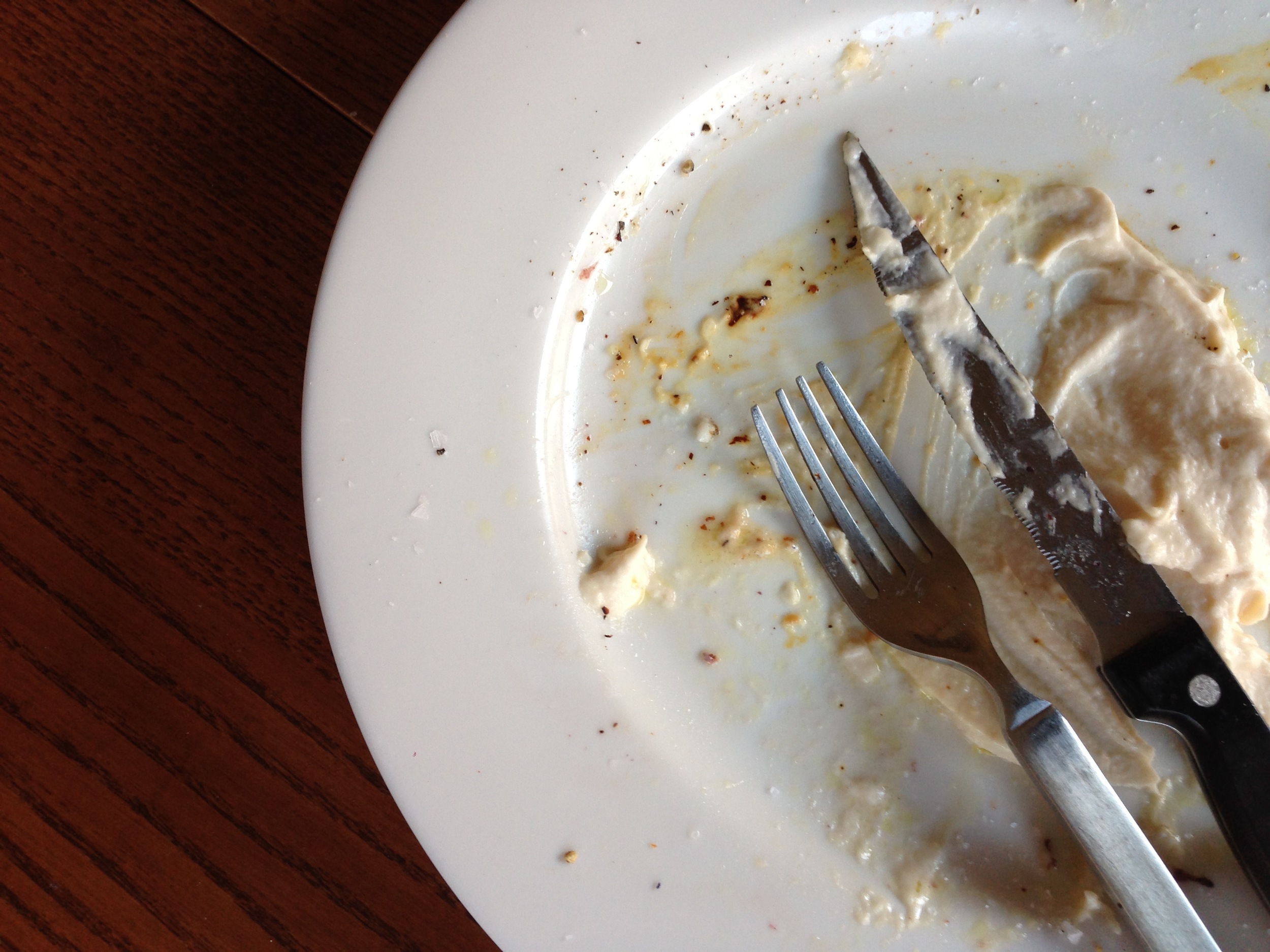  El pulpo con puré de patatas falso muy rico. 