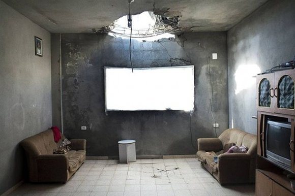  Foto hecha por Kent Klich en Gaza, ganadora del premio de World Press Photo 2010. 